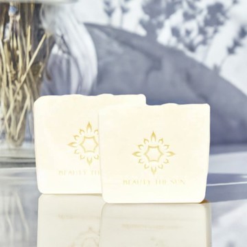 薰衣草與寧靜海精油手工皂二入組 一般肌