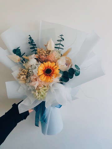 永生小太陽花束