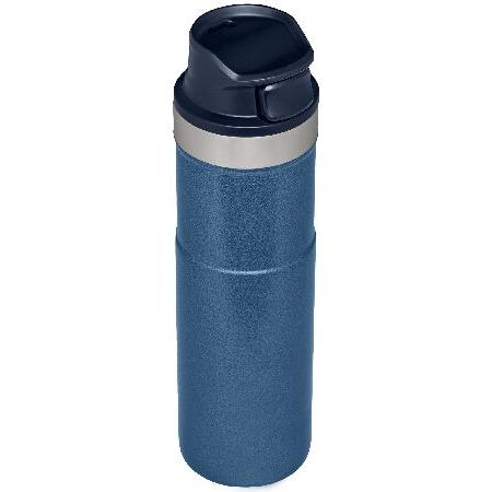 Stanley 10-06441-124 The Trigger-Action Aluminum Travel Mug Hammertone Lake 20OZ   .59L