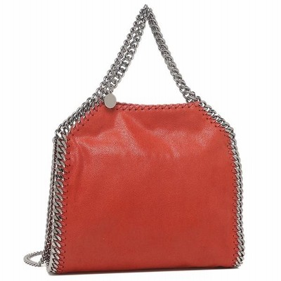 【返品OK】ステラマッカートニー トートバッグ ショルダーバッグ ファラベラ ミニサイズ レッド レディース STELLA McCARTNEY 371223 W9132 6302
