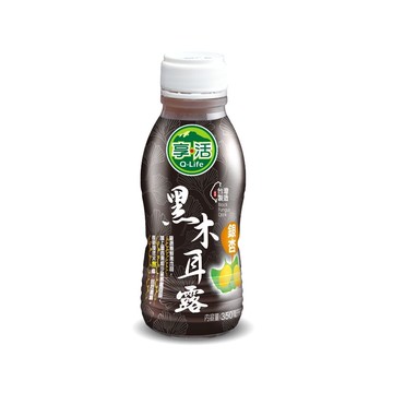Q-Life 享活 銀杏黑木耳露 350ml 活化思緒 高纖 低卡 多醣體 膳食纖維 純素 無添加