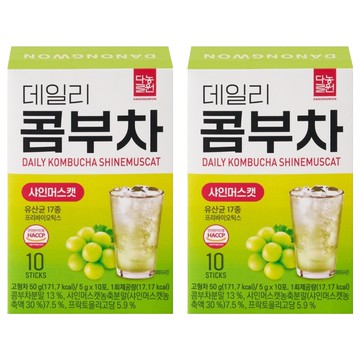 Danongwon 乳酸菌康普茶 麝香葡萄  2盒  10包  5g