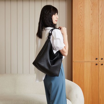 Knot Hobo Bag 扭結軟包 - 手提包/側背包/水桶包/真皮包/大包