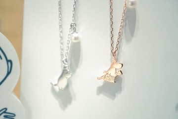 【Moomin】Moominmamma姆明媽媽珍珠純銀項鏈