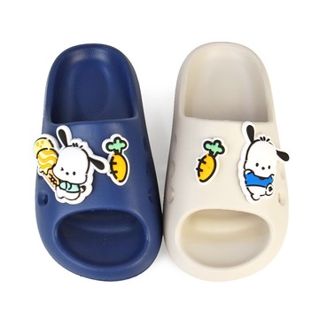 Hello Kitty POCHACCO 帕恰狗 兒童拖鞋 童鞋 防水拖鞋 雨鞋 洞洞鞋 室內外 輕量O-36905