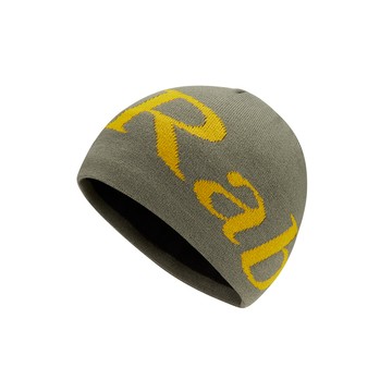 RAB Logo Beanie 經典LOGO針織豆豆帽 淺卡其/撒哈拉黃 #QAB39