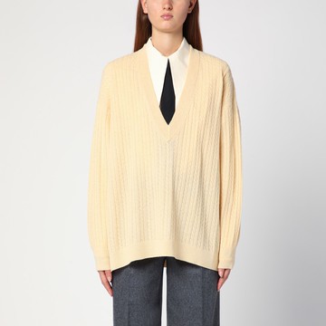 Light yellow Como over pullover
