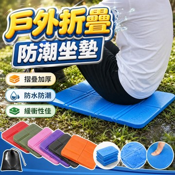 🔥台灣現貨24H出貨🔥 摺疊野餐戶外坐墊 贈收納袋 野餐墊 防水防潮墊 戶外防潮墊登山便攜摺疊墊 超輕防水野餐墊