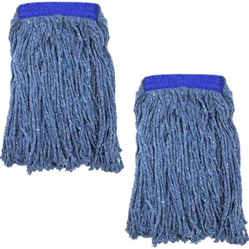 World Clean 藍色纖維拖把頭 350g  18 x 34cm  2個