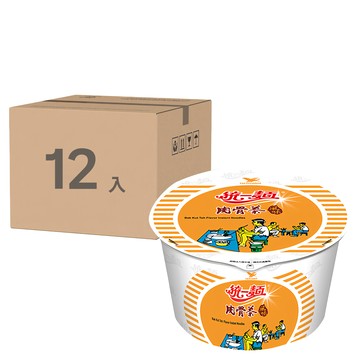 統一麵 肉骨茶風味 93g  12入