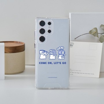Percentage交通工具頭套防摔透明SAMSUNG手機殼