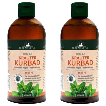 HERBAMEDICUS 草本活力泡澡精油檸檬草｜德國草本精油 舒緩放鬆 滋潤肌膚  500ml  2瓶