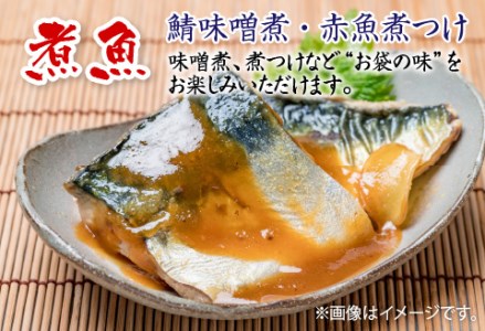 煮魚・焼き魚 5種（銀鱈・銀鮭・鰆・鯖・赤魚）セット 極