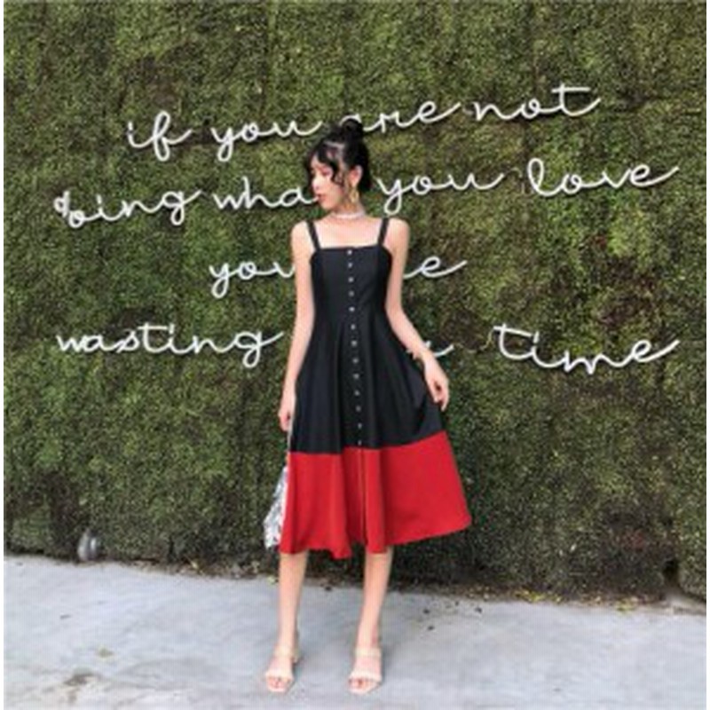 ワンピース ロングワンピース ポリエステル ロング丈 コントランスカラー 大人可愛い こなれ感 シンプル きれいめ エレガント 春夏 お出 通販 Lineポイント最大1 0 Get Lineショッピング