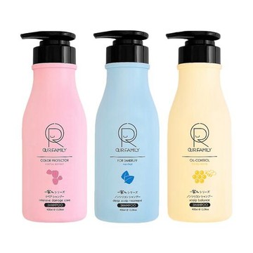 OUR FAMILY 一家人益生菌護色／抗屑／控油洗髮精(400ml)『STYLISH MONITOR』D650070