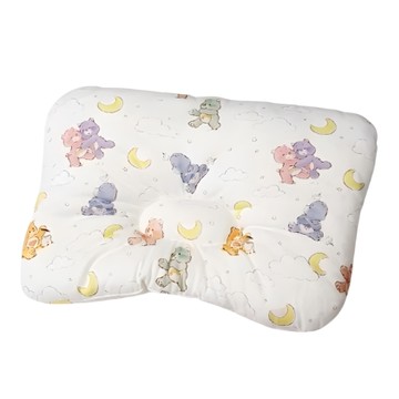 Care Bears寵物兒童棉質睡枕午睡枕親膚  兒童標準(30 x 20cm)  彩虹熊 白色