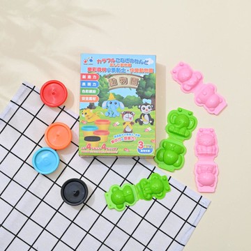 樂彩森林 小麥黏土-快樂動物園