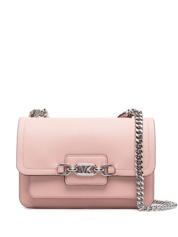 Michael Kors - large Heather leather shoulder bag - women - Calf Leather - One Size - Pink