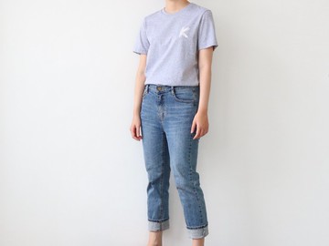 Katy K  字母印花T恤