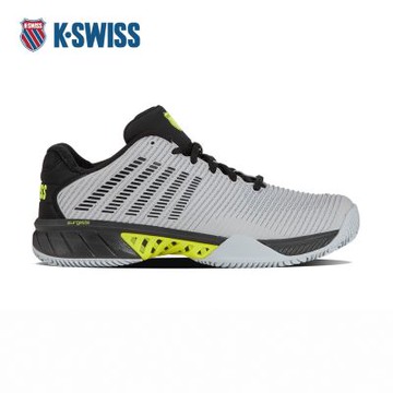 K-SWISS 網球鞋 HYPRCRT EXPRES2 CLAY 網球 男鞋 黑黃色 06614-022-M