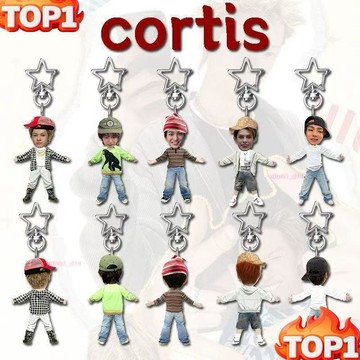 下殺價cortis周邊 CORTIS 馬丁趙雨凡金主訓嚴成玹安乾鎬 星星扣掛件創意老鼠幹高顏值應援物料書包揹包朋友禮物