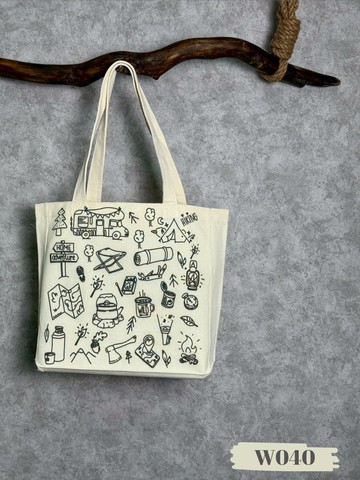 厚磅磁扣帆布袋