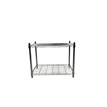 我塑我形 75 x 45 x 60 cm MIT耐重萬用鐵力士鍍鉻二層架 收納架 置物架 鐵力士架 鞋架