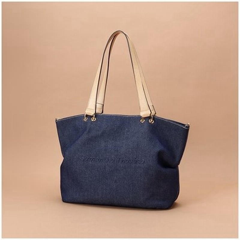 サマンサタバサ トートバッグ サマンサフィービー 大 ネイビー Samantha Thavasa 通販 Lineポイント最大get Lineショッピング