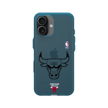 iPhone 17 Clear (相機按鈕) 夜幕藍 - NBA - B&W-芝加哥公牛 Chicago Bulls B&W - Light