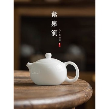 JOJO'S L. PD.紫泉澗.冰種玉瓷西施壺德化白玉瓷功夫茶具 | 圈速