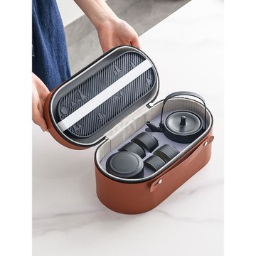 功夫茶具套裝家用簡約 商務伴手禮 辦公室會客泡茶壺茶杯禮盒定制