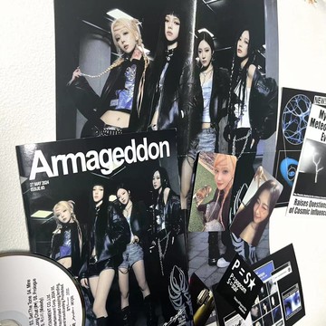 ⭐台灣現貨隔日達正版⭐吒aespa回歸新專未拆正規一aespa專輯ArmageddonZ版 團封