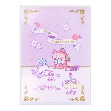 sun-star L型 A4兩用封口資料夾  1個  吉伊卡哇 紫色午後