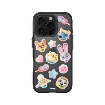 iPhone 16 Pro Clear 酷墨灰 - Walt Disney Animation Studios - 動物方城市 - 棉花糖