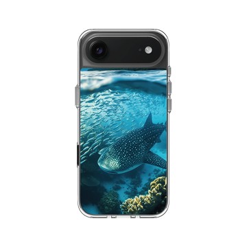 iPhone Air Clear Case（相機按鈕） 透明 - Ocean Collection: Let's Sea 海洋系列：一路向海 - 海裡見！（宿霧）
