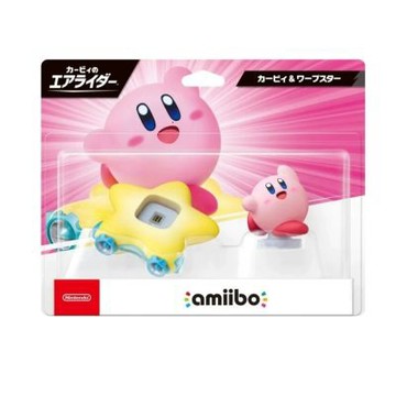 Nintendo 任天堂 AMIIBO NS2 卡比的馭天飛行者系列 卡比 & 傳送之星