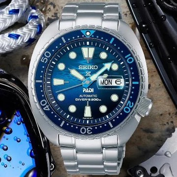 SEIKO精工 PROSPEX PADI聯名款 潛水機械腕錶 SRPK01K1／4R36-06Z0F