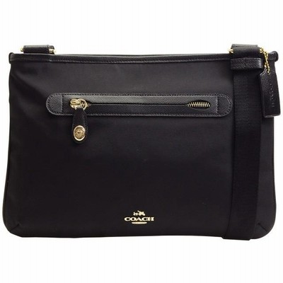 Coach nylon crossbody discount black