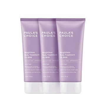 Paula's Choice 水楊酸身體乳三入組 (2%水楊酸身體乳 210ml x3) 效期至 2028/12