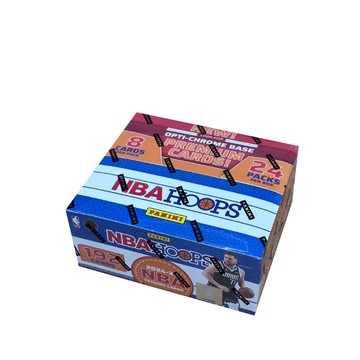 NBA 2024-25 NBA Panini Hoops Retail 籃球卡Counter Display櫃檯陳列盒─盒裝24包入