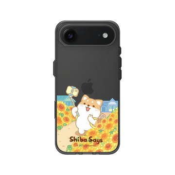 iPhone Air Clear (相機按鈕) 酷墨灰 - 柴語錄 Shiba Says - 國旅小確幸