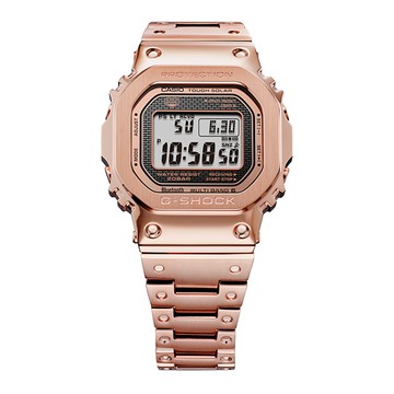 CASIO卡西歐 G-SHOCK 太陽能藍芽連線電波手錶 GMW-B5000GD-4