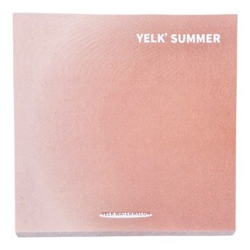 YELK 夏日漸層暈染方形便利貼 N次貼  8x8公分  一本約50張  紅色 紅甜西瓜  10本