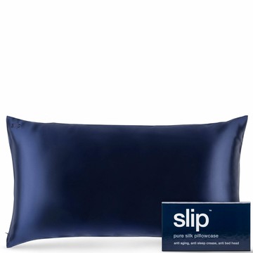 Slip Silk Pillowcase King (Various Colors) - Navy
