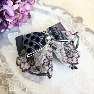 多層蕾絲蝴蝶結髮夾 馬尾夾 髮圈 抓夾 彈夾 自動夾 鯊魚夾 邊夾