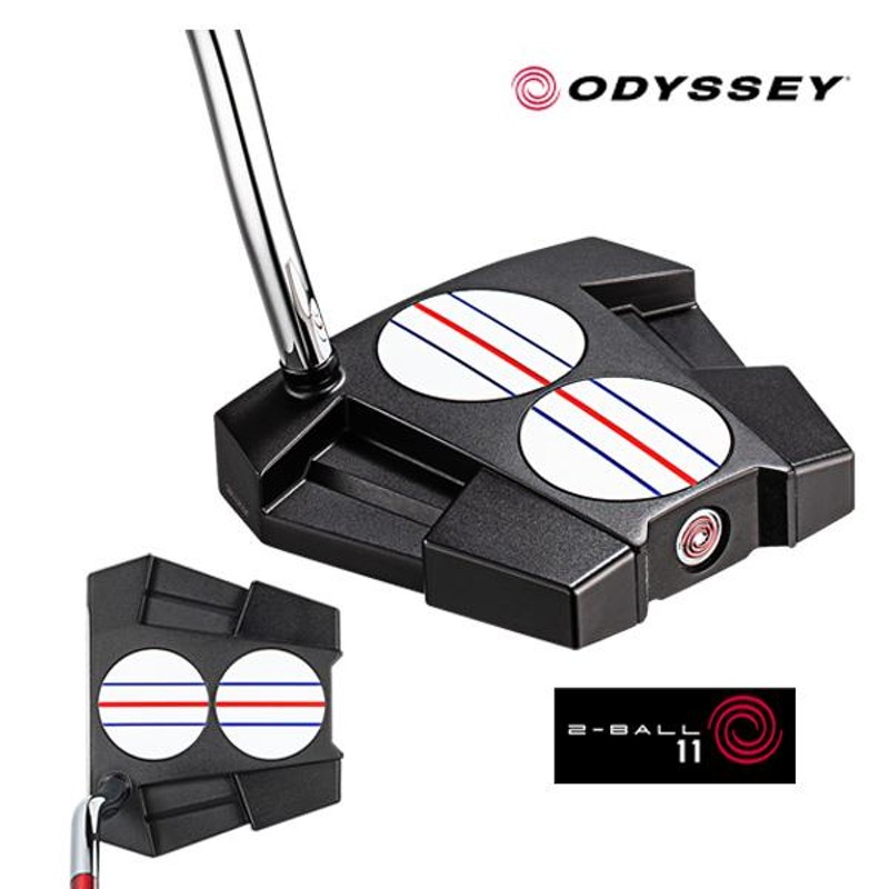 ODYSSEY オデッセイ 2-ball 11 ELEVEN TRIPLE TRACK パター 2ボールイレブン トリプル・トラック「日本正規品」 キャロウェイゴルフ 在庫限り！ | LINEショッピング