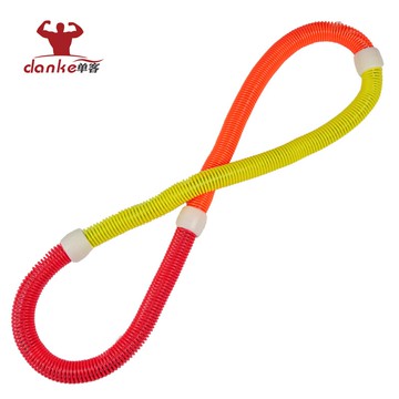 單客 七彩軟體健身呼啦圈 成人瘦腰收腹呼拉圈 兒童女式健身器材