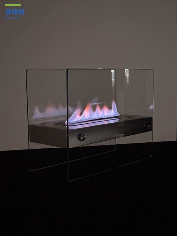 酒精壁爐裝飾火爐民宿別墅獨立真火焰取暖器客廳家用myg9041