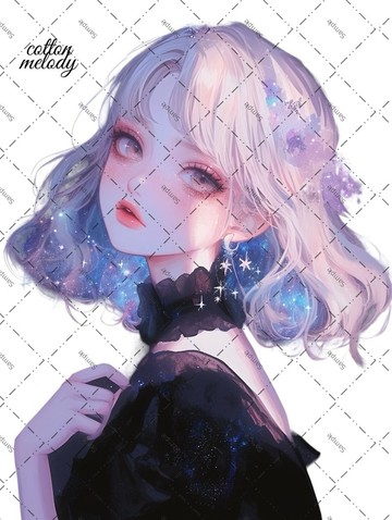 original sticker no.1953 人物貼紙 原創貼紙 原創人物貼紙 裝飾貼紙 cotton melody
