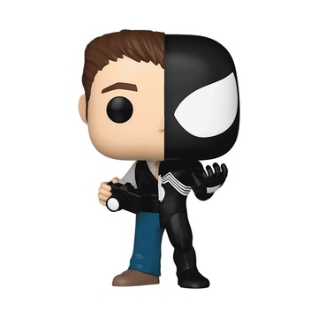 FUNKO POP Marvel: 半身系列- Peter/蜘蛛人 黑光版 (有隱藏夜光版) FN84954